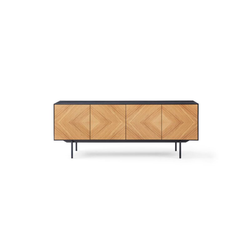 ATINA AMERICAN WALNUT-MILENIUM Komoda 200x45x77 - Image 2