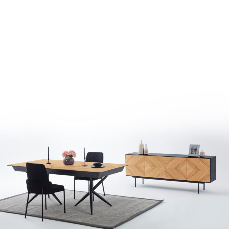 ATINA AMERICAN WALNUT-MILENIUM Komoda 200x45x77 - Image 3