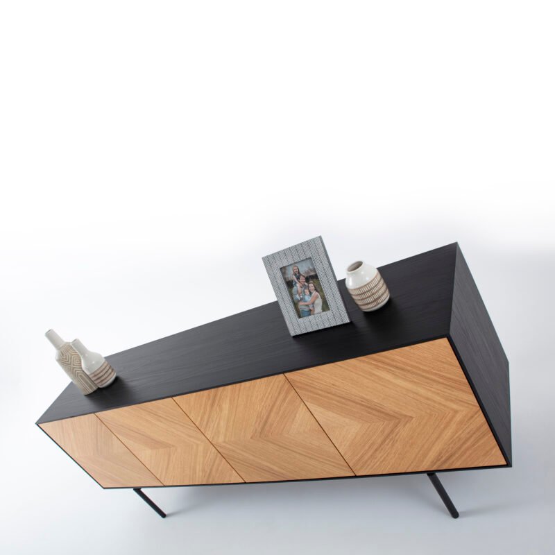 ATINA AMERICAN WALNUT-MILENIUM Komoda 200x45x77 - Image 5
