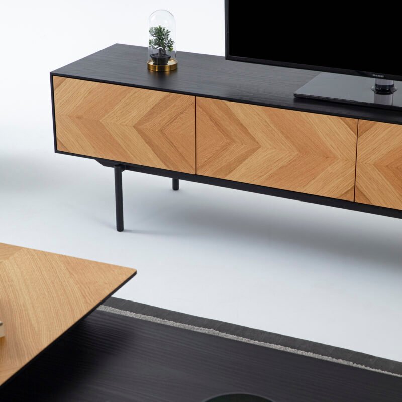ATINA AMERICAN WALNUT-MILENIUM TV Komoda 220x45x54 - Image 6