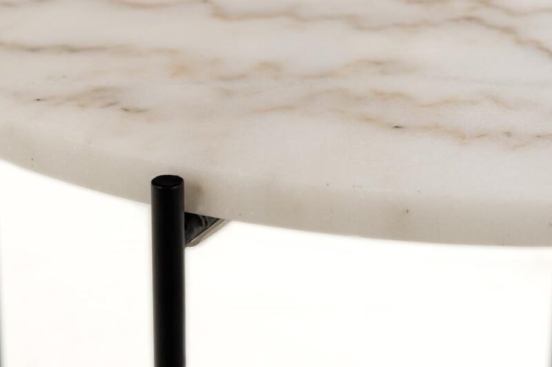 AVILA Marble Kavos Staliukas Ø52x40 - Image 2