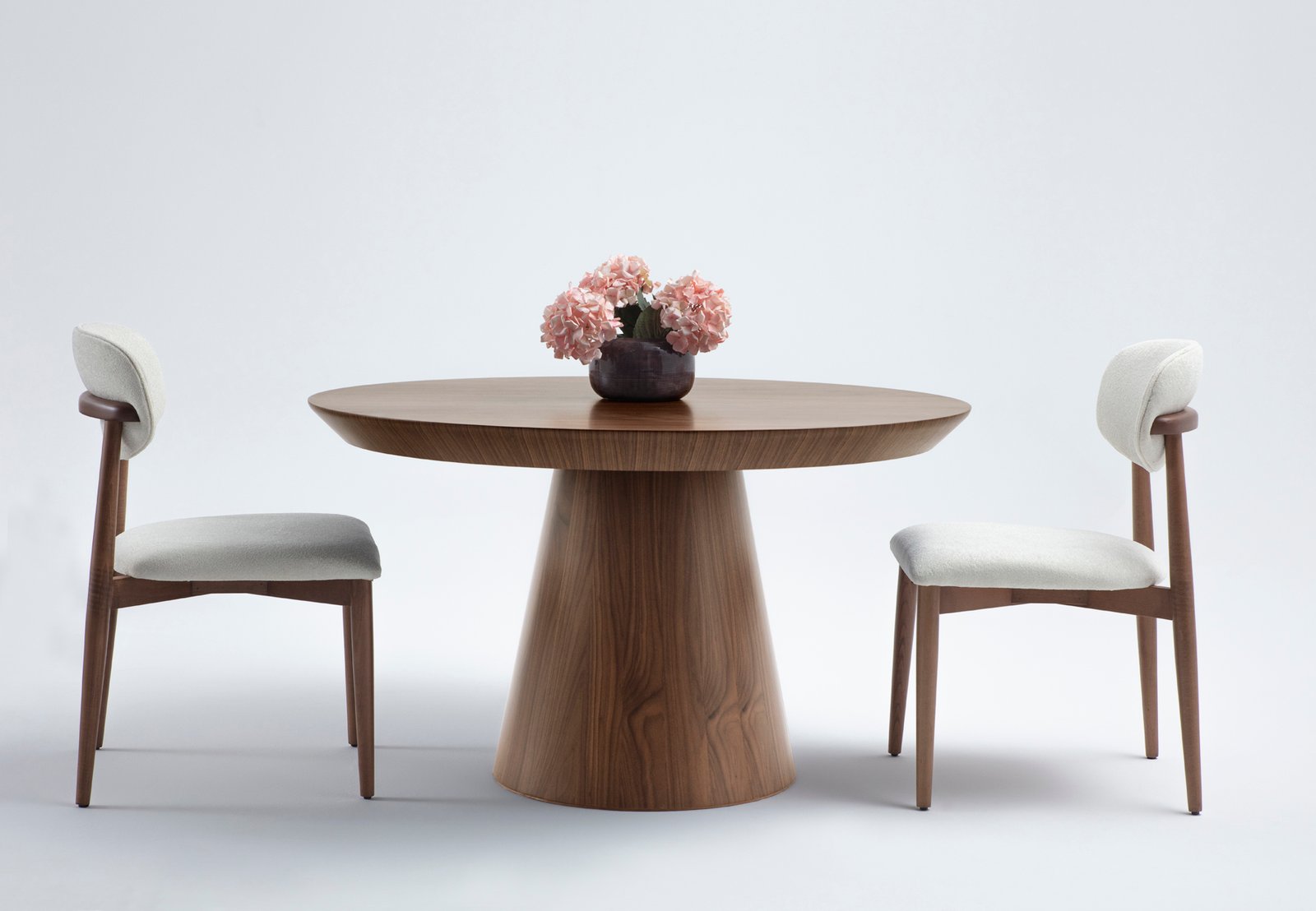 MONACO AMERICAN WALNUT TROY 26 Valgomojo Kėdė - Image 4