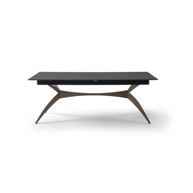 DUBAI Išskleidžiamas valgomojo stalas 206x103x77 (+45*2)