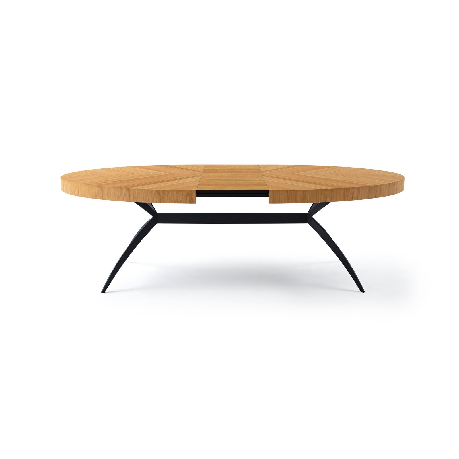 RODA OAK WENEER Išskleidžiamas valgomojo stalas 200x120 (+45*3) - Image 7