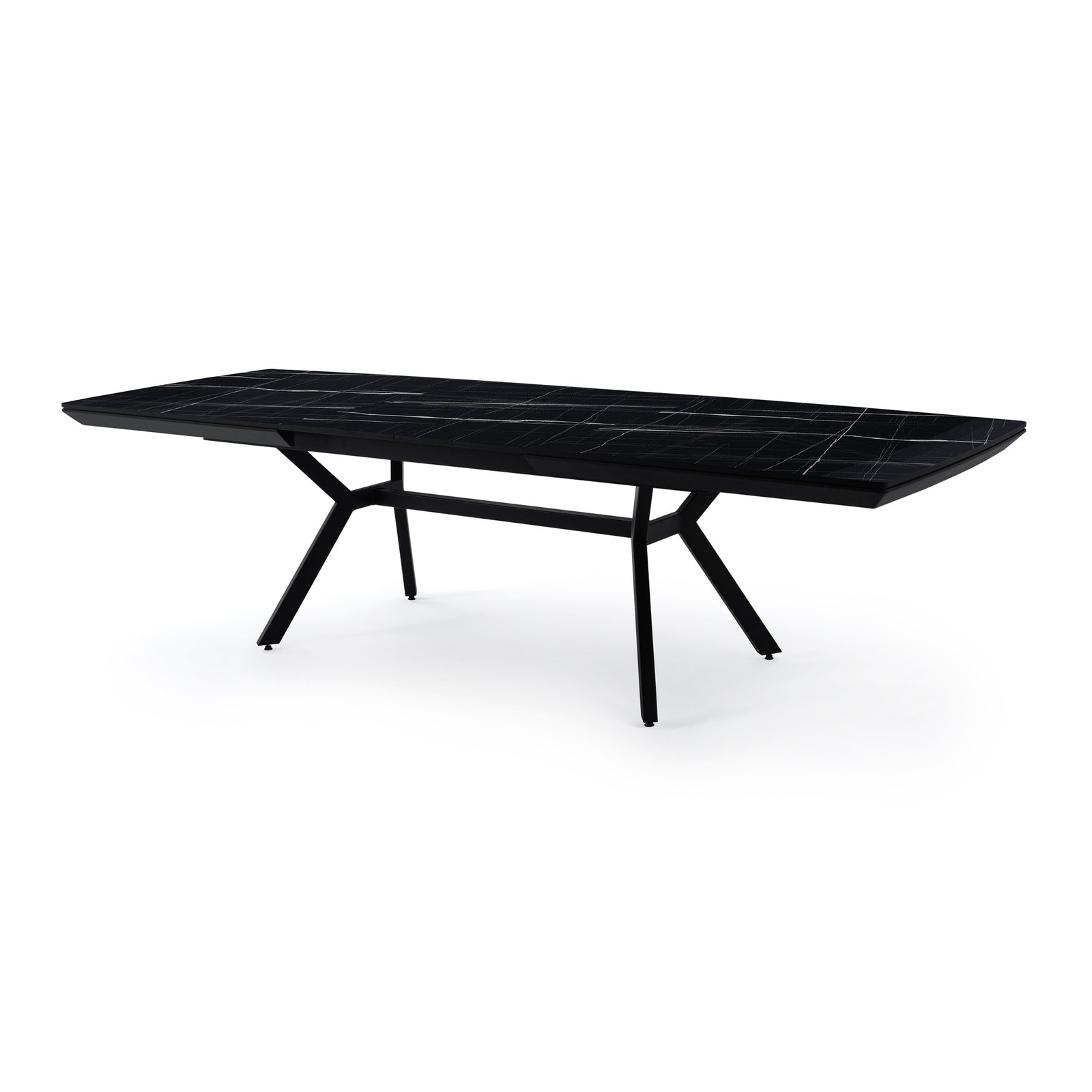 TITANYUM Išskleidžiamas Valgomojo Stalas 206x103 (+45*2) - Image 11