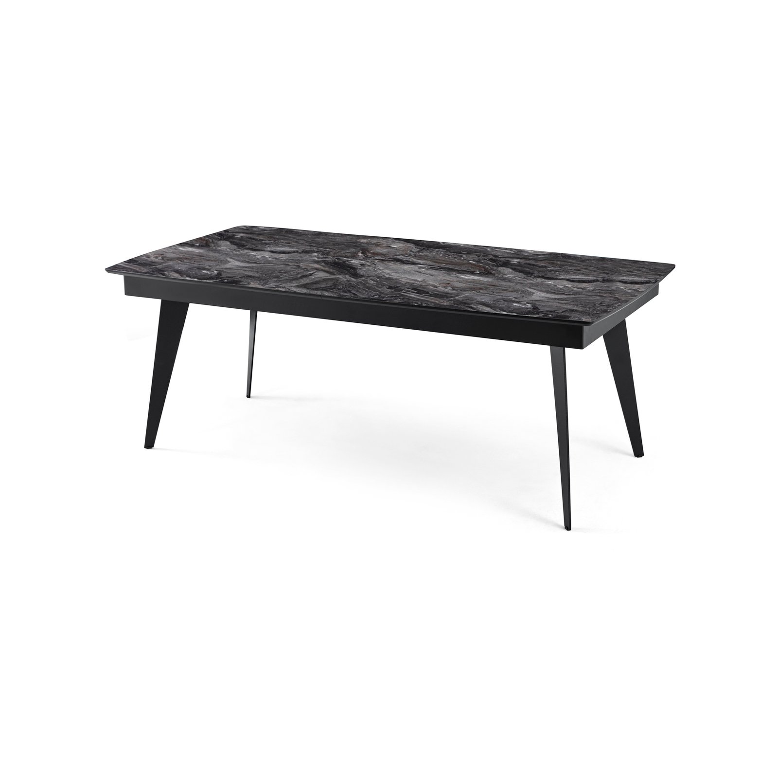 KIEV Išskleidžiamas Valgomojo stalas 206x102x77 (+45*2) - Image 4