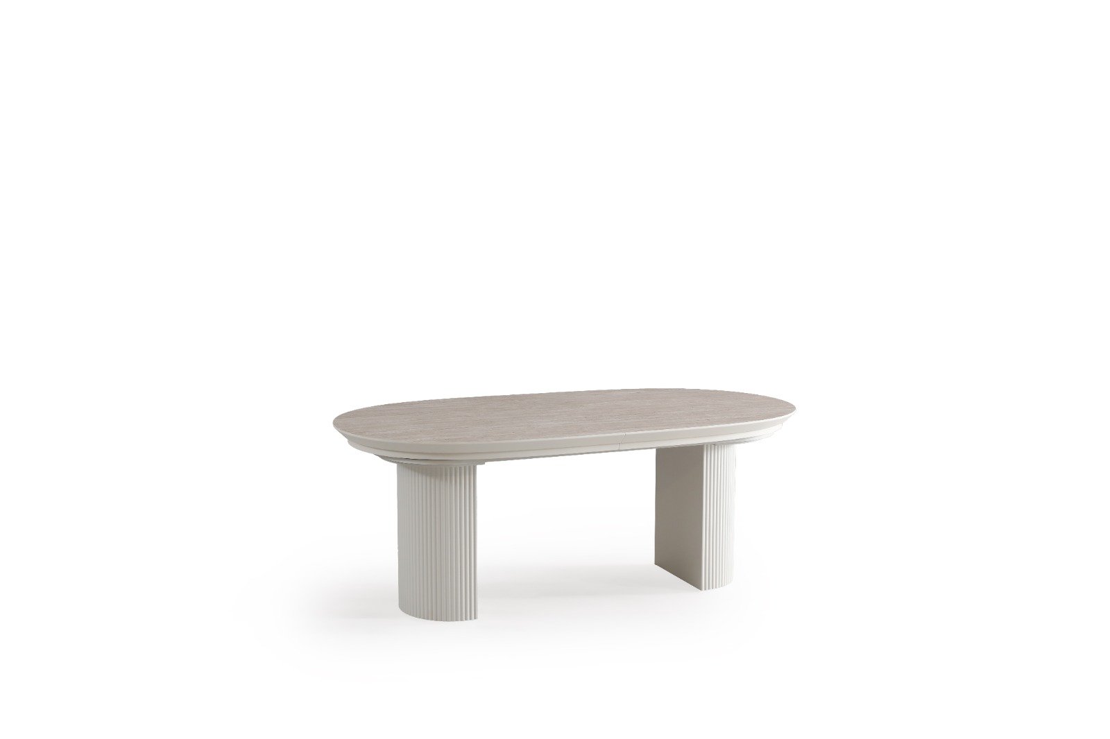 COMO Išskleidžiamas Valgomojo Stalas 200x103x77 (+45*2) - Image 11