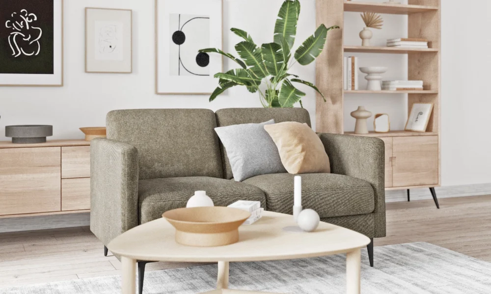 Kaip išnaudoti mažos svetainės erdvę: patarimai baldų pasirinkimui ir išdėstymui