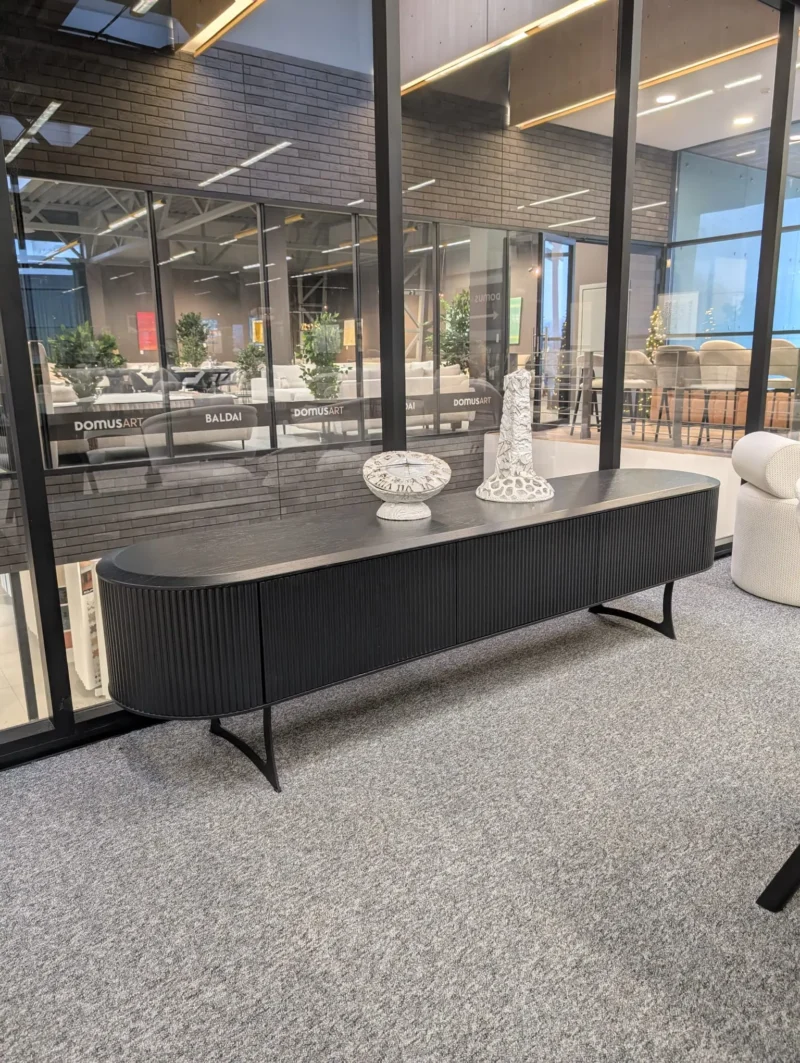 DUBLIN BLACK OAK TV Spintelė