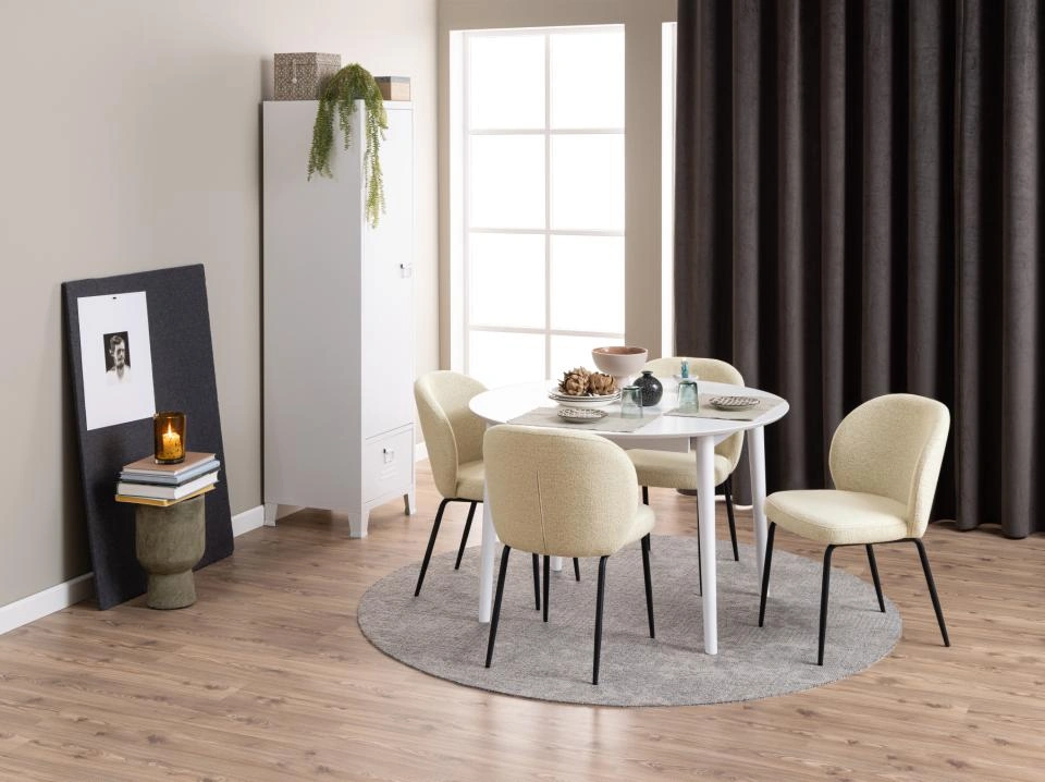 patricia cream kėdė