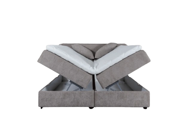 Kontinentinė lova su dėže PREMIUM 10 BOX, Galvūgalis Edge