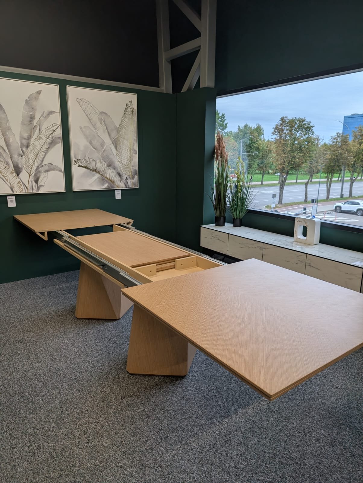 Diamond Oak fishbone venner