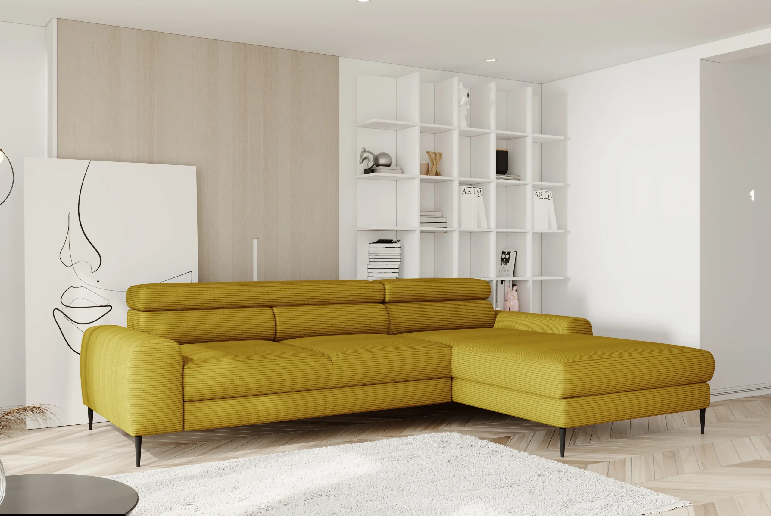 calsio s minkštas kampas