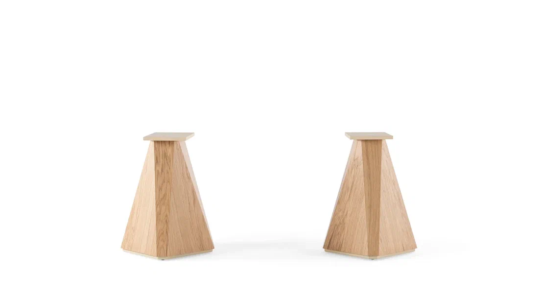 DIAMOND Oak Veneer Fishbone Išskleidžiamas Valgomojo Stalas 200x103 (+50*4)