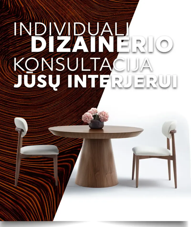 Individuali dizainerio konsultacija
