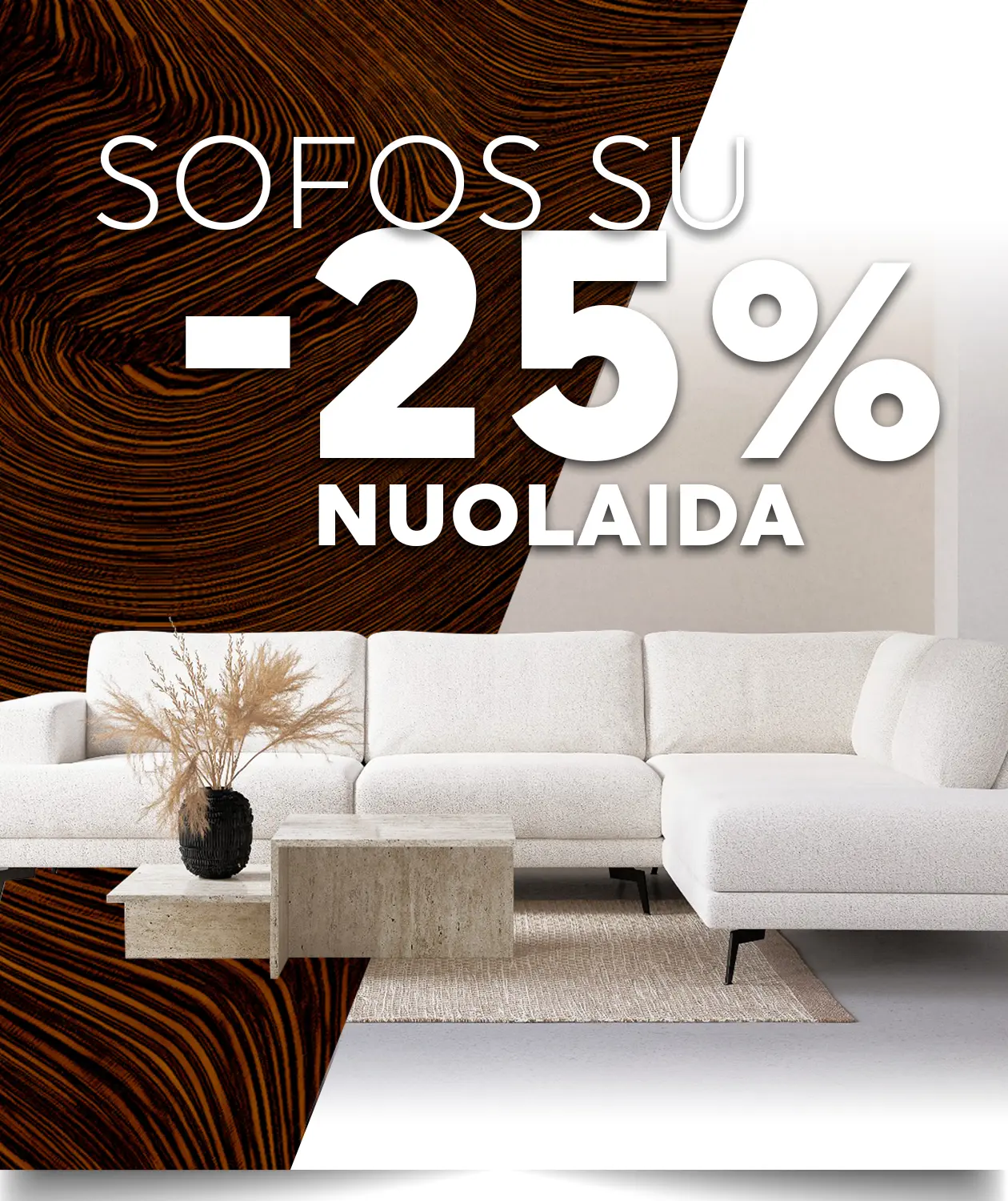 Sofos su 25% nuolaida