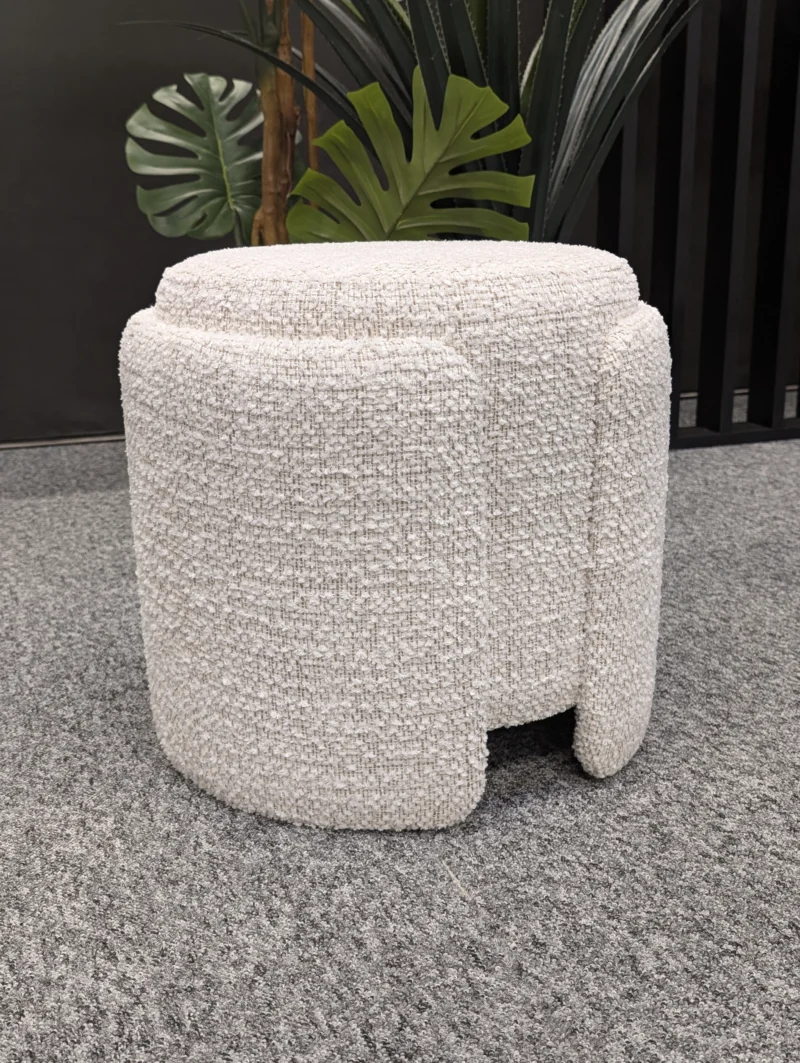 RONDO Pufas Šviesiai Kreminis