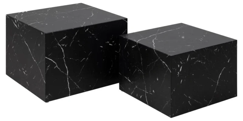 DICE BLACK MARBLE