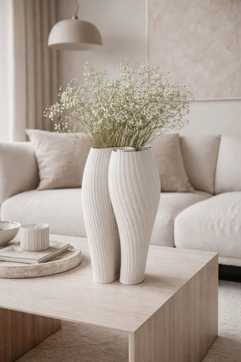 shell vaza dekoracija