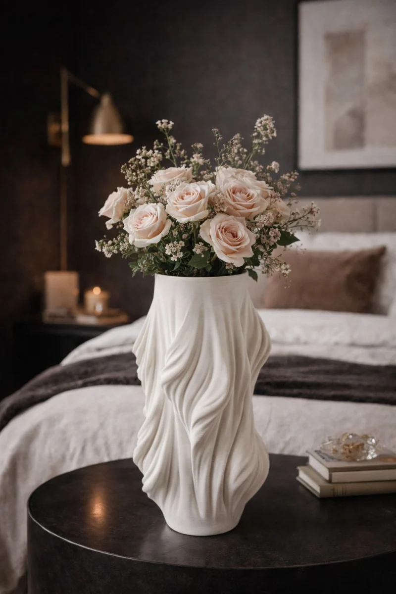 Skulptūrinė vaza „Drape