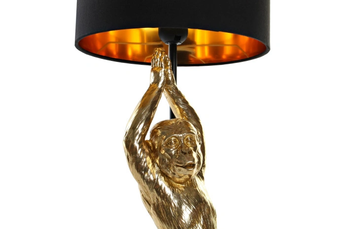 TABLE LAMP RESIN POLYESTER 25X25X49 MONKEY YOGA