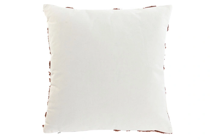 CUSHION POLYESTER COTTON 45X8X45 420 GRS WHITE