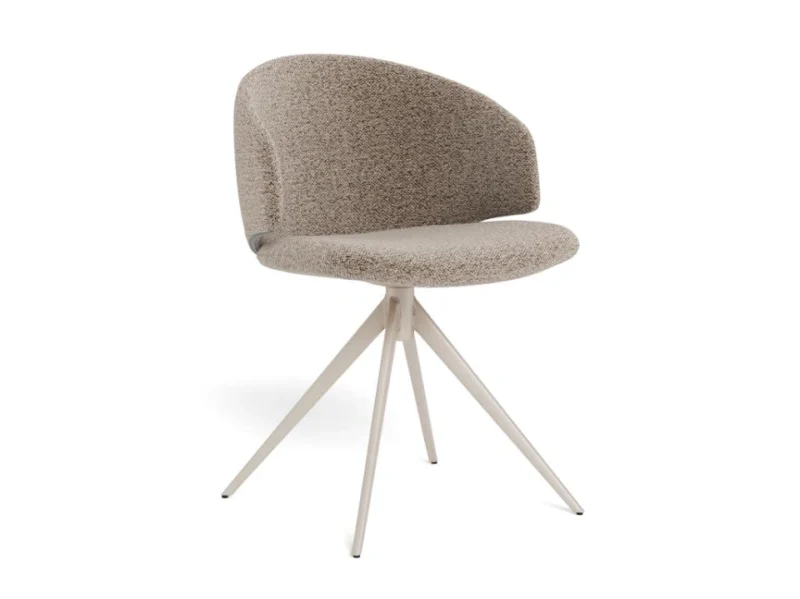 Ella dining chair, Monza fabric beige 60